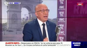 Éric Ciotti: "Il ne faut pas faire de procès d'intention, je conçois que le Rassemblement national ait pu évoluer"