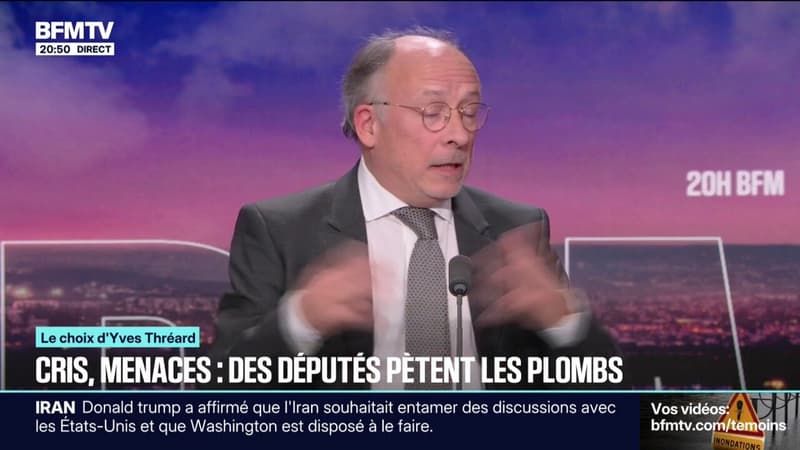 Le choix d'Yves Thréard - Cris, menaces: des députés pètent les plombs