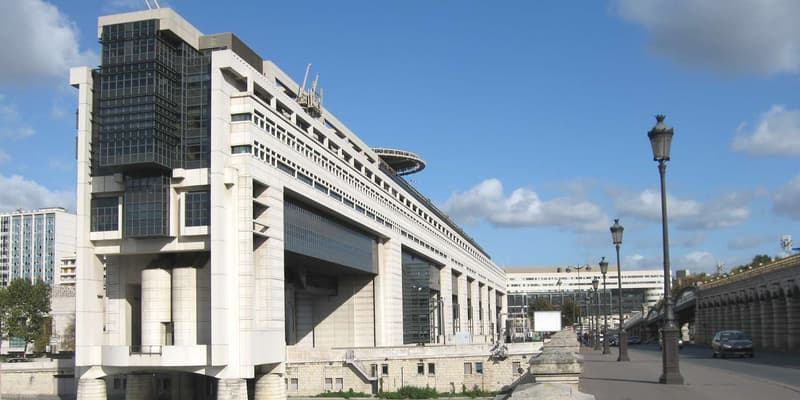 Le bâtiment principal du ministère de l'Économie, dans le quartier de Bercy, à Paris (photo d'illustration).