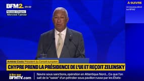 "L'Europe restera un champion ferme et inébranlable du droit international", prévient le président du Conseil européen António Costa