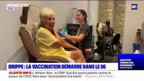 Côte d'Azur: la campagne de vaccination contre la grippe débute
