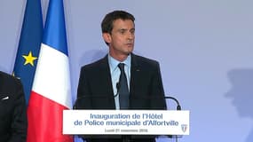 Manuel Valls à Alfortville, le 21 novembre 2016.