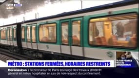 Coronavirus: une cinquantaine de stations de métro fermées, les transports fortement réduits à Paris