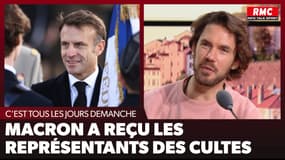 C'est tous les jours Demanche sur RMC - Macron a reçu les représentants des cultes