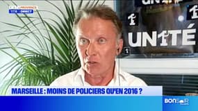 Moins de policier à Marseille qu'en 2016? Pour Bruno Bartocetti, "on manque d'effectifs"
