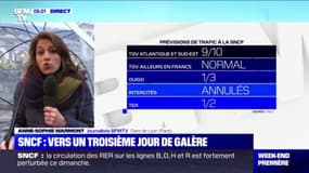 Troisième journée de perturbations à la SNCF: quelles prévisions de trafic pour ce dimanche?