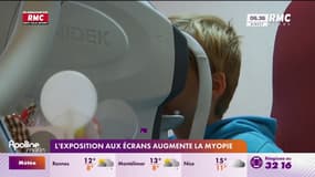 L'exposition aux écrans augmente de 97% le risque de myopie 