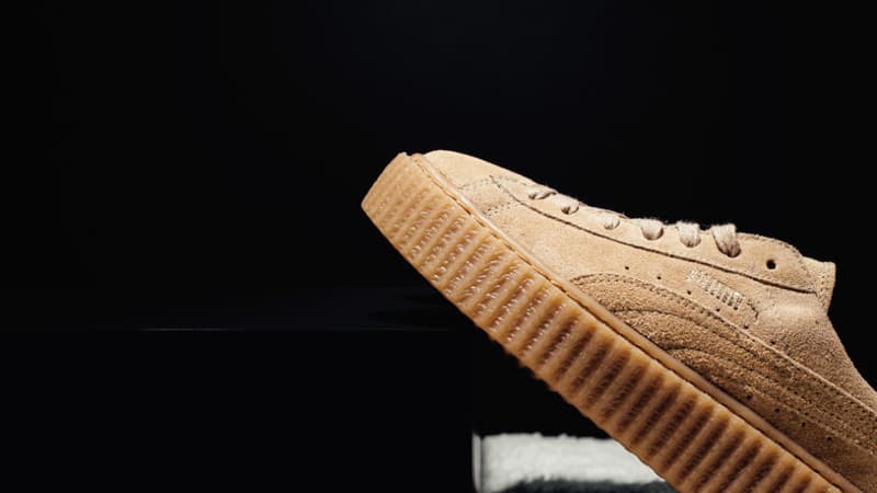 Les Creepers de Puma par Rihanna, commercialisées en 2015, se distinguaient par leur épaisse semelle de crêpe. 