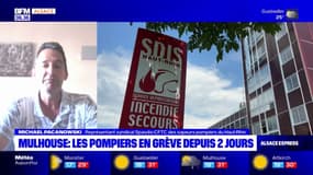 Mulhouse: les pompiers en grève depuis deux jours