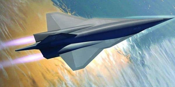 Sketch of the SR-72, Lockheed Martin's hypersonic aircraft
