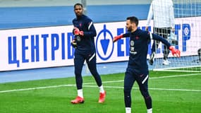 Mike Maignan et Hugo Lloris