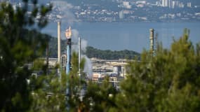 La bio-raffinerie de La Mède de TotalEnergies à Martigues, dans les Bouches-du-Rhône