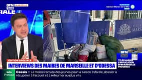 Couvertures de survie, ambulances, médicaments.... Benoit Payan détaille l'aide apportée à Odessa