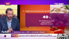 Les histoires de Charles Magnien : 1 Français sur 4 prêt à devenir vegan - 01/02