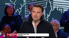 #GrandOral - "Lire mon livre, c'est comme aller faire des montagnes russes. On retrouve des sensations enfantines et primitives". @ChattamMaxime #GGRMC