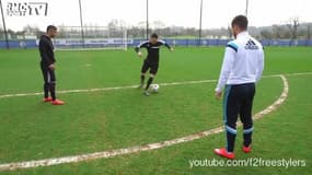 Hazard réussit le jeu de la transversale… en coup du foulard