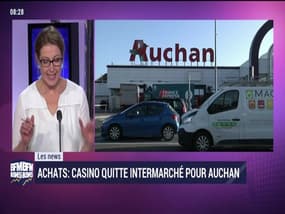 Les News: Casino quitte Intermarché pour Auchan - 07/04