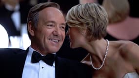 Kevin Spacey et Robin Wright dans "House of Cards"