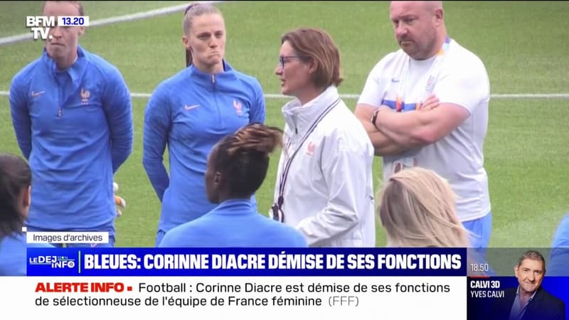 Corinne Diacre est démise de ses fonctions de sélectionneuse de l'équipe de France de football féminin