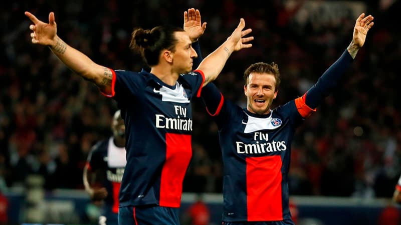 Zlatan et Beckham, les héros de la soirée
