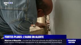 "Si c'est possible, on va éviter les dégâts." Dans l'Aude, les habitants et les autorités  se préparent à de possibles inondations