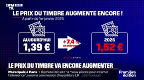 Le prix des timbres et des colis augmentera début 2026