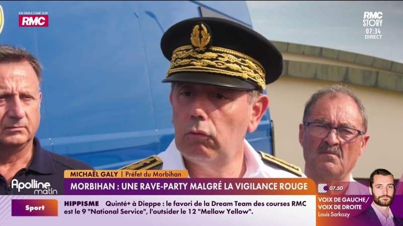 Morbihan : Une rave-party malgré la vigilance rouge