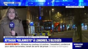 Trois personnes blessées après une attaque islamiste à Londres (1/3) - 02/02
