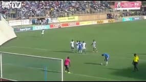 Ils se ratent complétement en imitant le penalty de Messi et Suarez