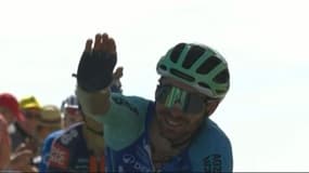 La magnifique réaction d’Aurélien Paret-Peintre après la victoire de son frère, Valentin, sur le Tour de France - le 22/07/2025