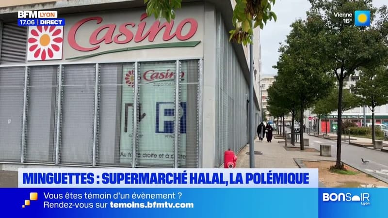 Vénissieux: polémique autour de la possible ouverture d'un supermarché halal aux Minguettes (1/1)