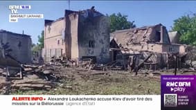 Guerre en Ukraine: la ville de Bakhmout dévastée