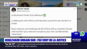 Marseille: feu vert de la justice pour le Boulevard Urbain Sud