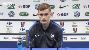 Antoine Griezmann évoque la causerie de la mi-temps