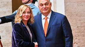 Giorgia Meloni et Viktor Orban à Rome, le 4 décembre 2024