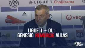 OL : Genesio remercie Aulas