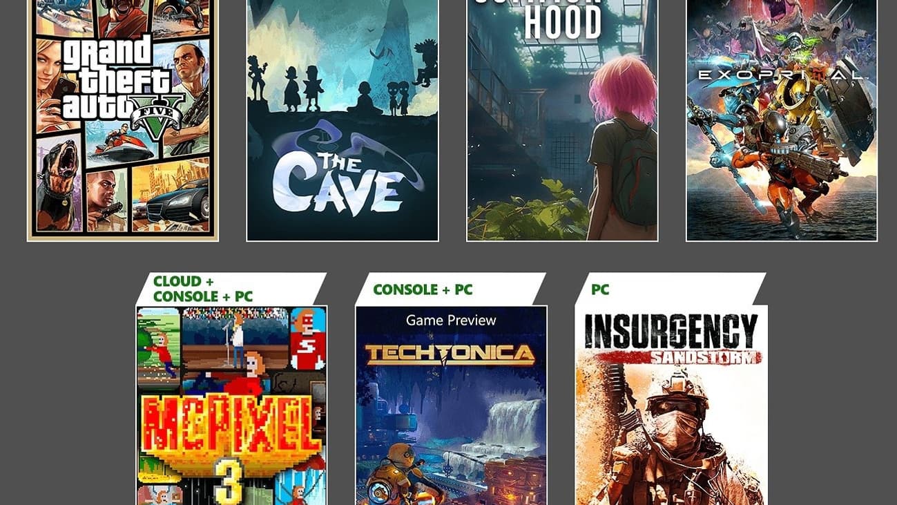 Les premières arrivées en juillet dans le Xbox Game Pass