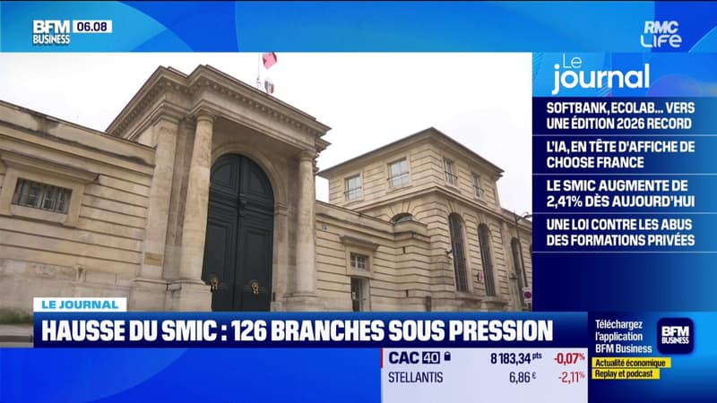 Le Smic augmente de 2,4% ce matin
