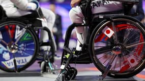 Un athlète en fauteuil roulant aux Jeux paralympiques, à Paris le 3 septembre 2024 (illustration)