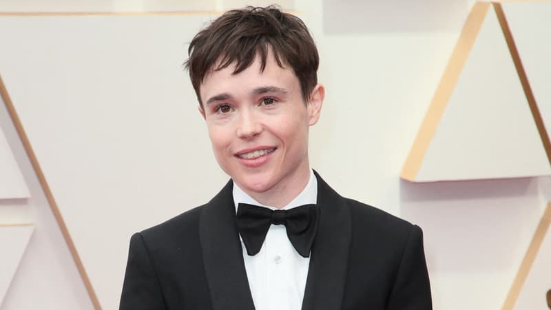 Elliot Page aux Oscars, le 27 mars 2022