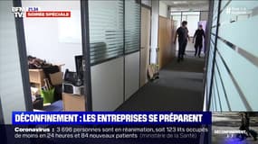 Les entreprises se préparent au déconfinement