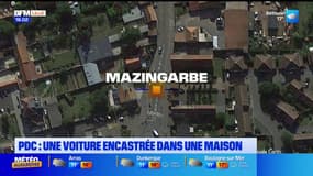 Pas-de-Calais: une voiture s'encastre dans un mur à Mazingarbe