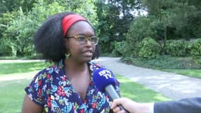 La porte-parole du gouvernement SIbeth Ndiaye, le 16 juillet 2019 sur BFMTV. 