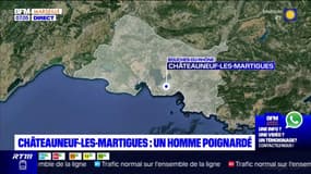 Bouches-du-Rhône: un homme blessé à l'arme blanche à Châteauneuf-les-Martigues