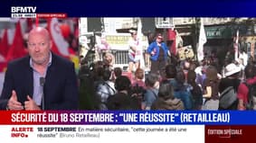 Sécurité du 18 septembre: "Il y a 26 policiers et gendarmes blessés, c'est 26 de trop", déplore Jean-Christophe Couvy, secrétaire national du syndicat de police UNITÉ