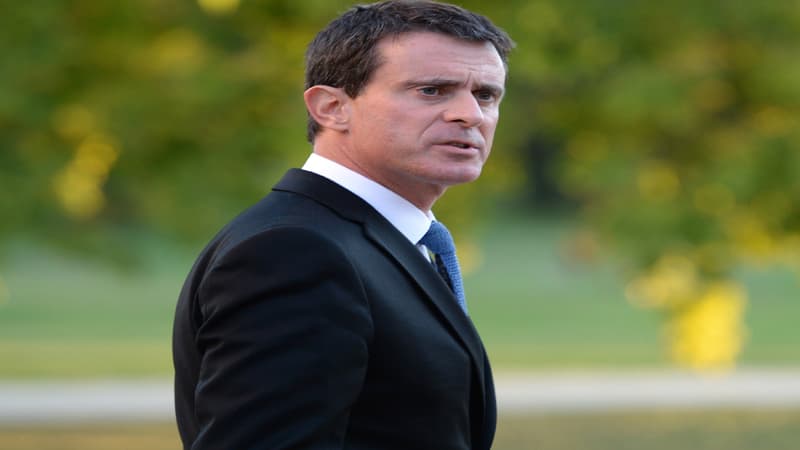 Le Premier ministre, Manuel Valls, lors d'un déplacement à Bordeaux (Gironde) le 27 octobre 2016.