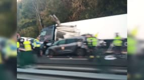 Un gendarme a été mortellement percuté par un camion au cours d'une intervention sur l'A13.