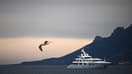 Un yacht à Cannes 