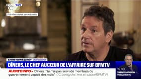 Dîner au palais Vivienne: il y avait "37 personnes entre 17h30 et 22h", selon Christophe Leroy