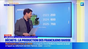 Île-de-France: l'évolution des collectes de déchets